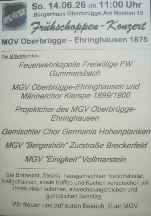 MGV Frühschoppen